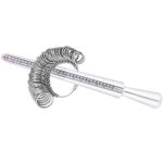 Baguier Mesureur Mesure de Taille de Doigt avec Mandrin à Bague EU UK US JP Calibreur Fiançailles Mariage Guide d’Achats 2023 Test