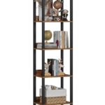 Bibliothèque à 5 étages avec protection contre les chutes – Étagère haute pour livres, équipement de garage, CD, films, bibliothèques industrielles – Rangement chambre à coucher, bureau, salon : Guide d’achat parfait 2023