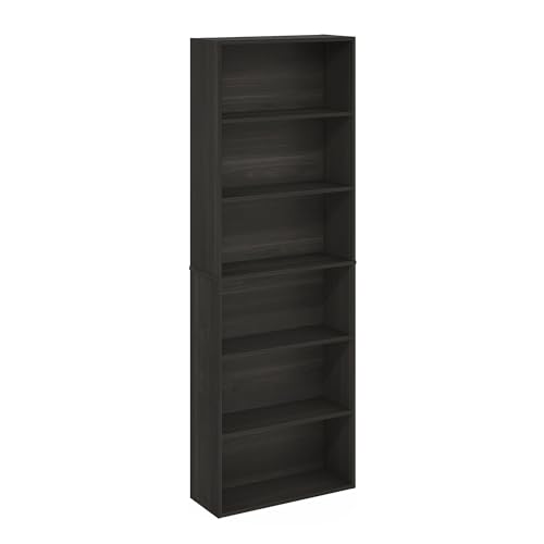 Meilleur Guide d’Achat Furinno Jaya Simplement Home Bibliothèque Affichage Ouverte à 6 Niveaux de Rangement, Expresso : Test et Avis