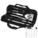 Hippodance 5Pcs Ustensiles BBQ Guide D’achat Accessoire Barbecue Jardin Extérieur Randonnée Test