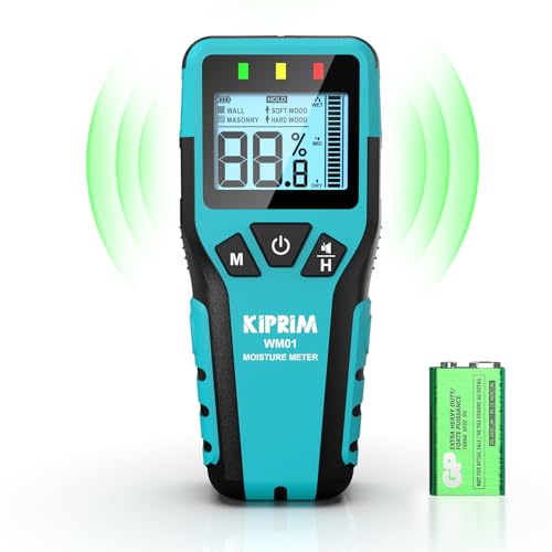Kiprim WM01 Testeur Humidité Murs Sans Broche Mesure Précise Non Destructif 4 Modes Maintien Données Silencieux : Guide Achat Test