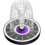 SZMP Fontaine Solaire 2025 Upgraded,3.5W Solaire Flottant Extérieur Bassin Solaire avec 8 Buses : Le Meilleur Guide d’Achats et Test 2025 !