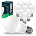 V-TAC 10x Ampoules LED culot E27 8.5W (équivalent 60W) A60-806 Lumen – 6500K Blanc Froid : Le Guide D’achat Incontournable 2023