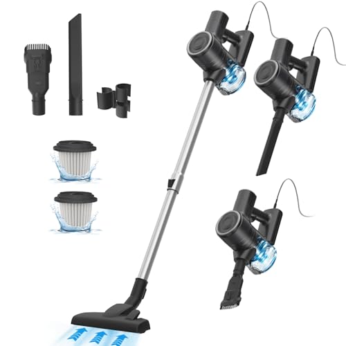 Vexilar Aspirateur Balai Puissant 20Kpa, Fil Câble 7m, 3 en 1 HEPA, 600W Léger avec Support Mural : Le Meilleur Achat 2025 ?
