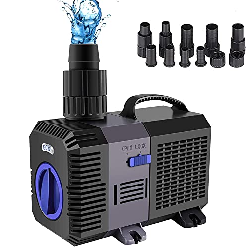 YAOBLUESEA Super ECO Pompe de Bassin Jusqu’à 3000L/H : Guide d’Achat Ultimate et Test Avant Achat