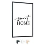 Meilleur edihome Cadre Photo A3, (1 Unité), 29,7 x 42, en Bois, Laminé Acrylique, pour Diplôme Universitaires, Mural, Décoration de Salon (Noir, 1 unité) : Guide D’Achat
